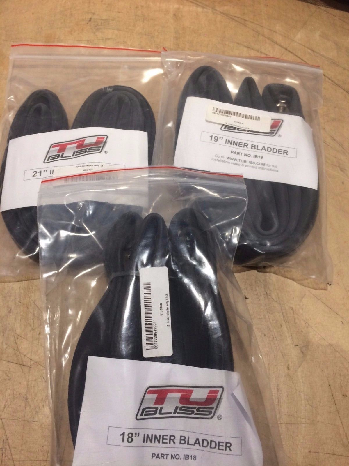 タブリス　18インチ　TUBLISS NUETECH ニューテック 【補修用品】Tubliss RED LINER ONLY 【タブリス